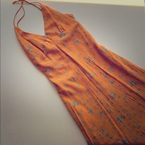Like new Kostum NYC burnt orange slip dress